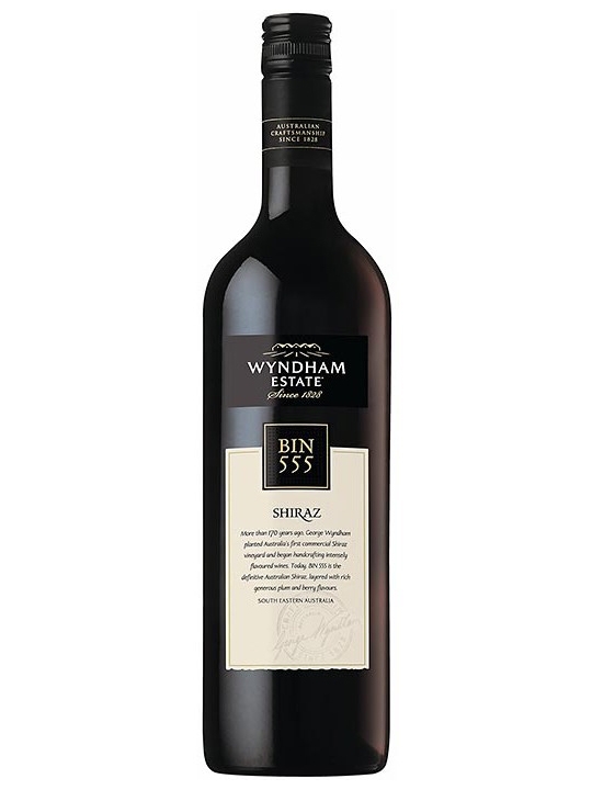 RƯỢU VANG BIN 555 - SHIRAZ - 750ML / 14,5%
