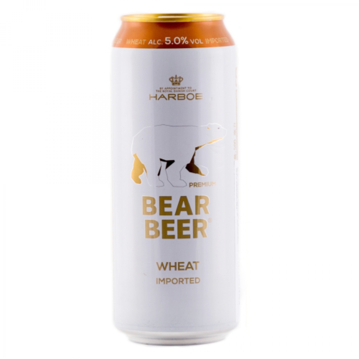 Bia Gấu Bear Beer Wheat Imported 5% – Lon 500ml – Thùng 24 Lon