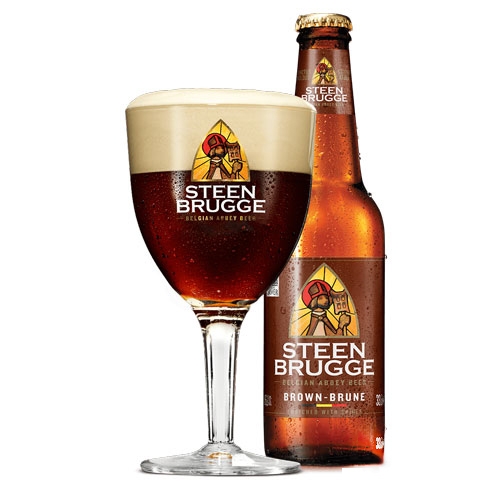 Bia Steenbrugge Dubbel Bruin 6.5% – Chai 330ml – Thùng 24 Chai