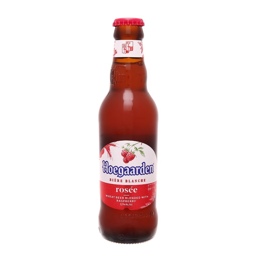 Bia Hoegaarden Rosee 3.3% – Chai 248ml – Thùng 24 Chai