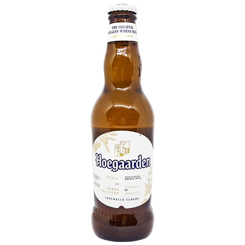 Bia Hoegaarden Witbier 4.9% – Chai 248ml – Thùng 24 Chai
