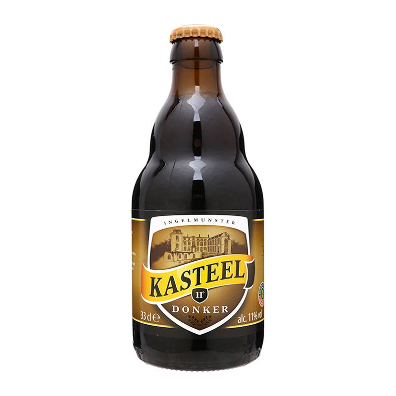 Bia Kasteel Bruin Donker 11% – Chai 330ml – Thùng 24 Chai