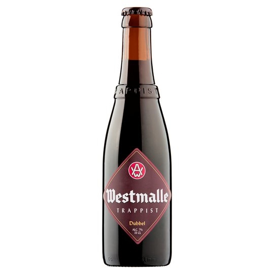Bia Westmalle Dubbel 7% – Chai 330ml – Thùng 24 Chai
