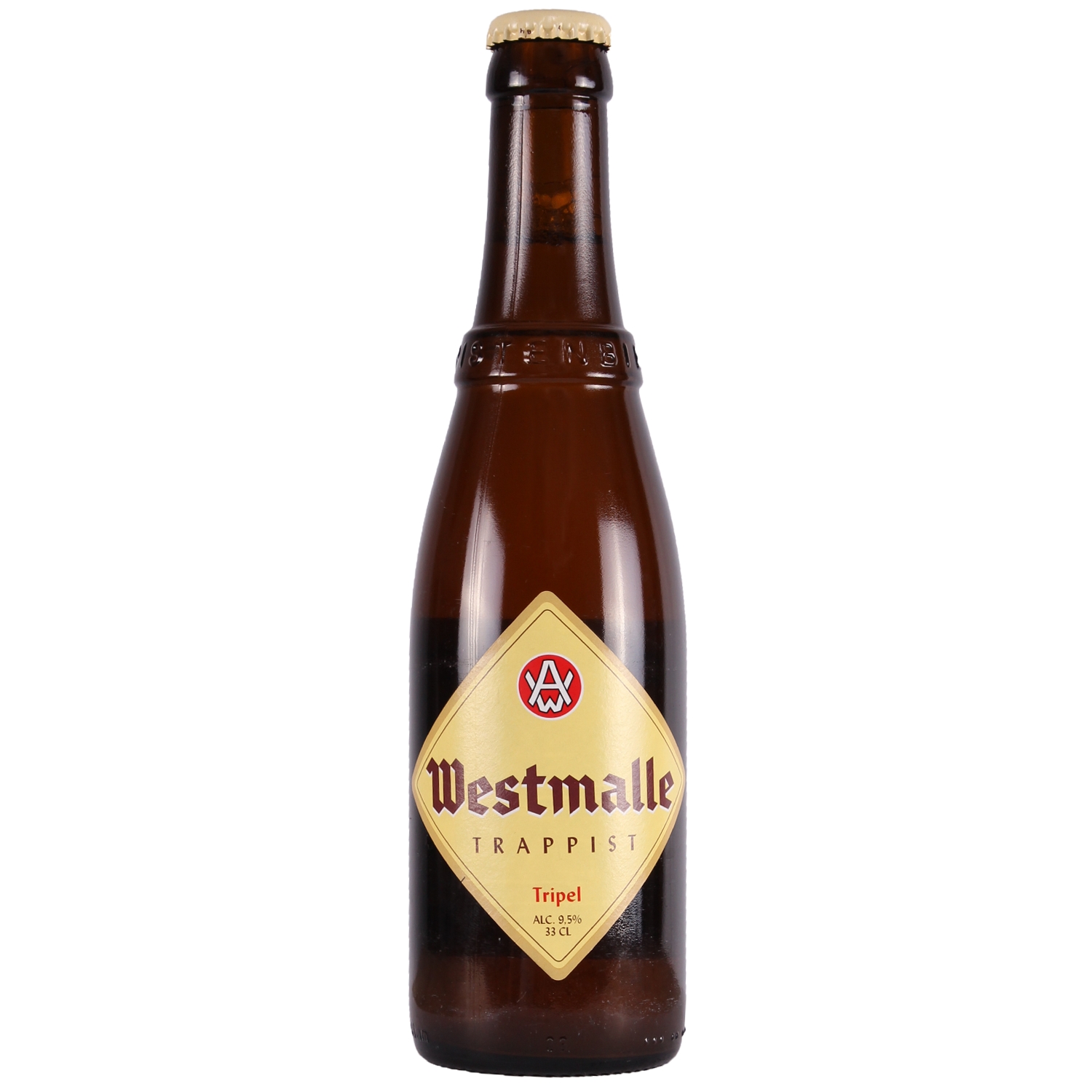 Bia Westmalle Tripel 9,5% – Chai 330ml – Thùng 24 Chai