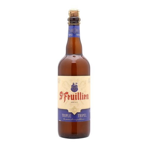 Bia St Feuillien Triple 8,5% – Chai 750ml – Thùng 12 Chai