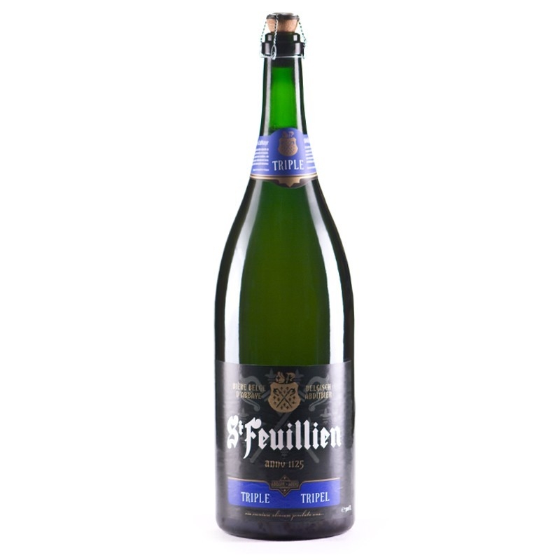 Bia St Feuillien Triple 8,5% – Chai 3000ml – Thùng 3 Chai