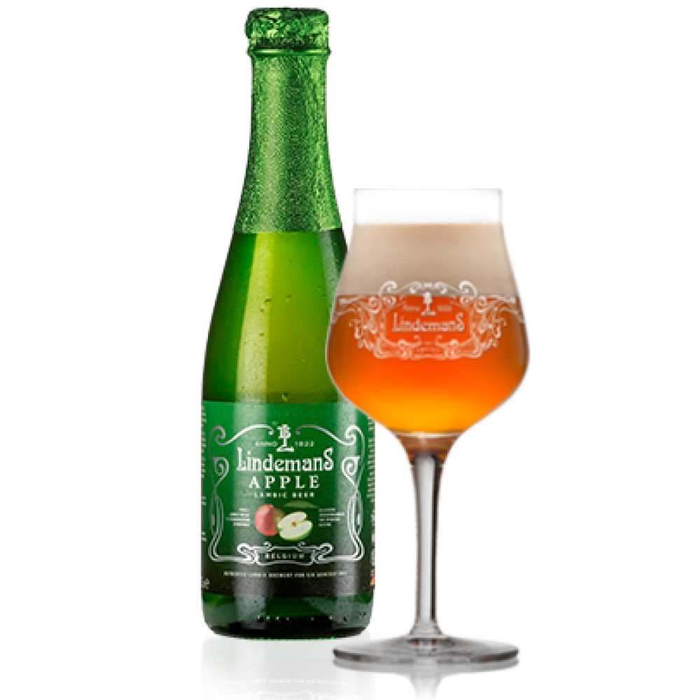 Bia Lindemans Apple 3.5% – Chai 330ml – Thùng 24 Chai