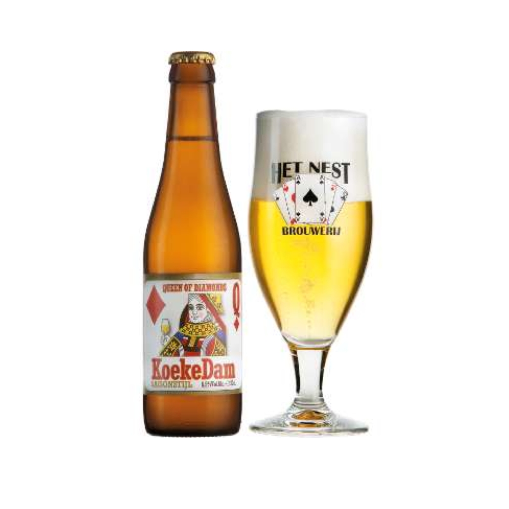 Bia Het Nest Koeke Dam Saisonstijl 6.5% – Chai 330ml – Thùng 24 Chai