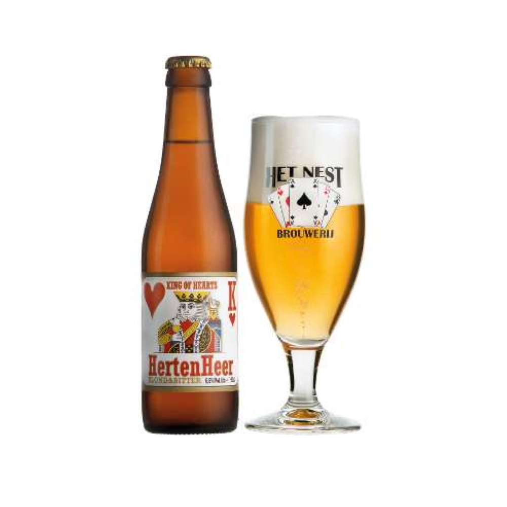  Bia Het Nest Herten Heer Blond & Bitter 6.5% – Chai 330ml – Thùng 24 Chai