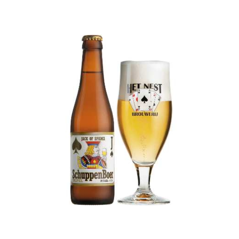 Bia Het Nest Schuppen Boer Tripel 8% – Chai 330ml – Thùng 24 Chai