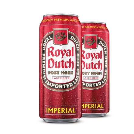  Bia Royal Dutch Imperial 5.1% – Lon 500ml – Thùng 24 Lon