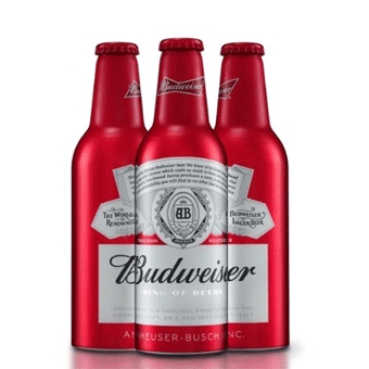  Bia Budweiser 5% – Chai nhôm 355ml – Thùng 24 Chai