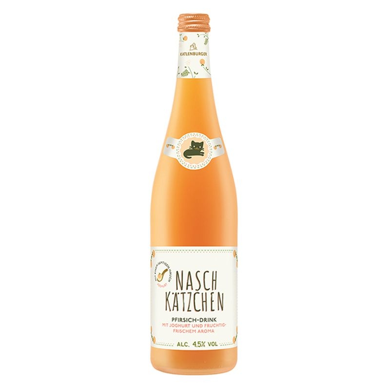 Rượu Cocktail Nasch Katzchen Pfirsich Kaufen Vị Đào 4.5% – Chai 750ml