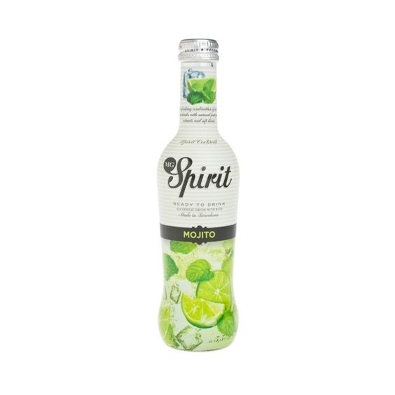 Rượu Trái Cây MG Spirit Mojito 5,5% – Chai 275ml – Thùng 24 Chai