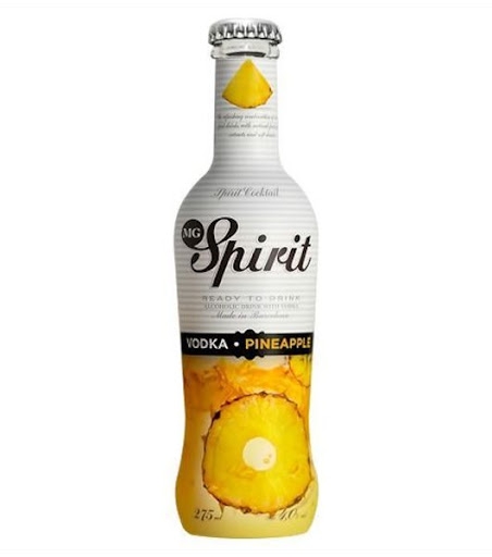 Rượu Trái Cây MG Spirit Vodka Pineapple 5,5% – Chai 275ml – Thùng 24 Chai