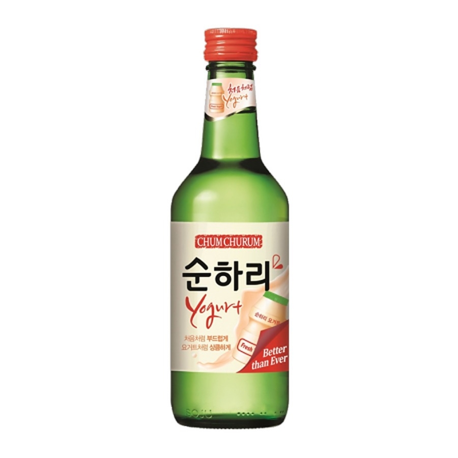  Rượu Soju Chum Churum Yougurt 14% – Chai 360ml – Thùng 20 Chai