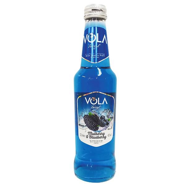 Nước Trái Cây Lên Men Vola Mulberry & Blueberry 4.5% – Chai 275ml – Thùng 12 Chai
