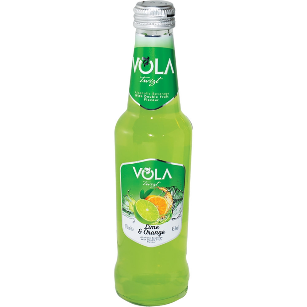 Nước Trái Cây Lên Men Vola Lime & Orange 4.5% – Chai 275ml – Thùng 12 Chai