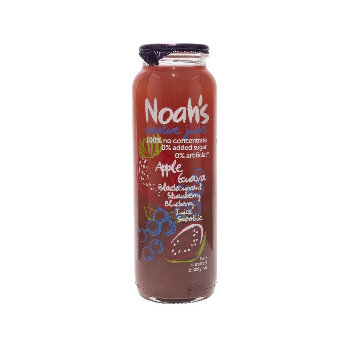 Sinh Tố Đóng Chai Noah’s Apple Guava – Chai 260ml – Thùng 12 Chai