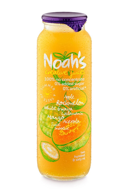 Sinh Tố Đóng Chai Noah’s Apple Rockmelon – Chai 260ml – Thùng 12 Chai