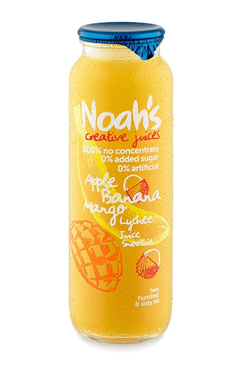Sinh Tố Đóng Chai Noah’s Apple Banana – Chai 260ml – Thùng 12 Chai
