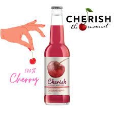 Nước ép Cherry Cherish Cherry Spritzer – Chai 330ml – Thùng 24 Chai