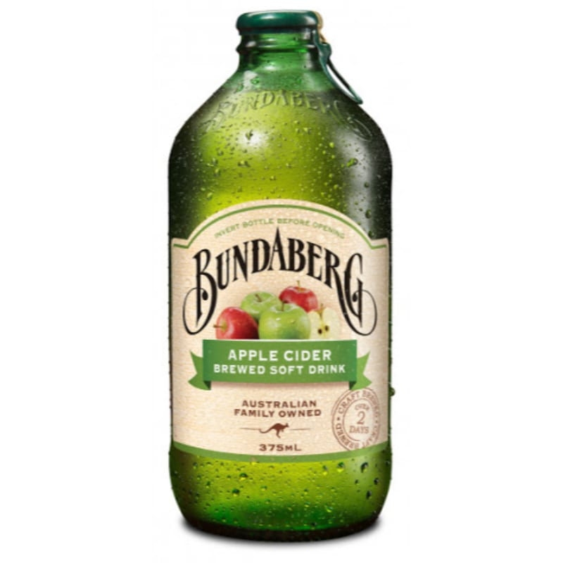 Nước Ép Táo Bundaberg Apple Cider – Chai 375ml – Thùng 24 Chai