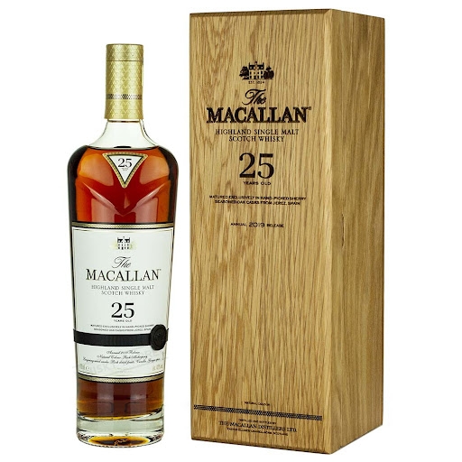 RƯỢU MACALLAN 25 NĂM - SHERRY OAK - 700 ML / 43%
