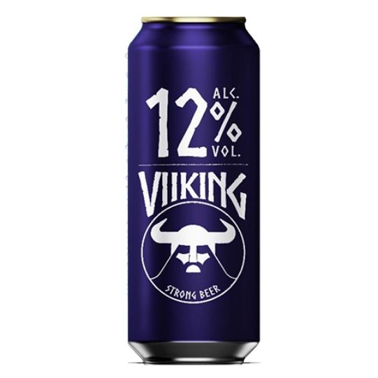  Bia Viiking Extra Strong 12% – Lon 500ml -Thùng 24 Lon