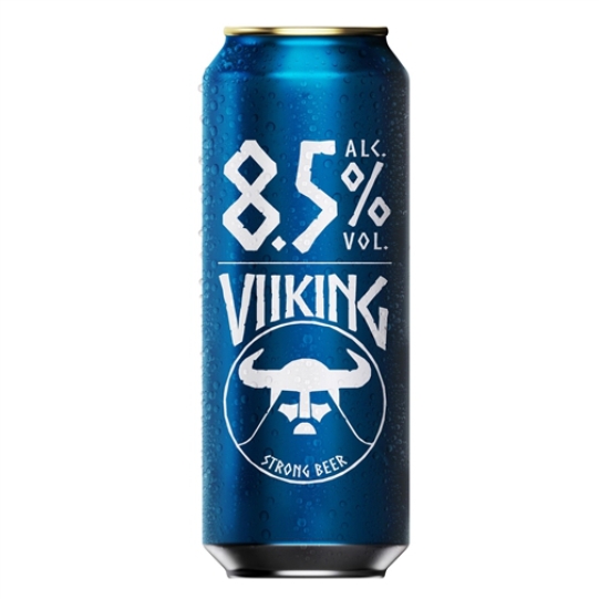 Bia Viiking Strong Lager 8.5% – Lon 500ml – Thùng 24 Lon