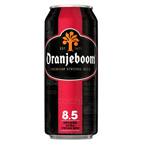  Bia Oranjeboom Premium Strong 8.5% – Lon 500ml – Thùng 24 Lon
