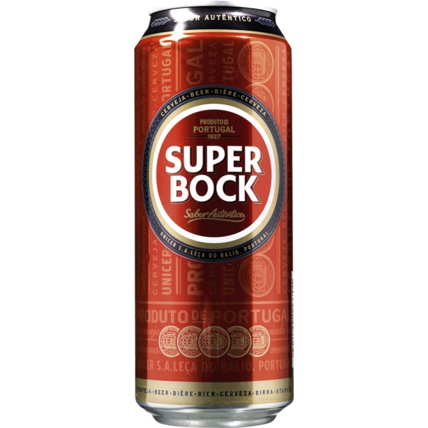  Bia Super Bock 5.2% – Lon 330ml – Thùng 24 Lon