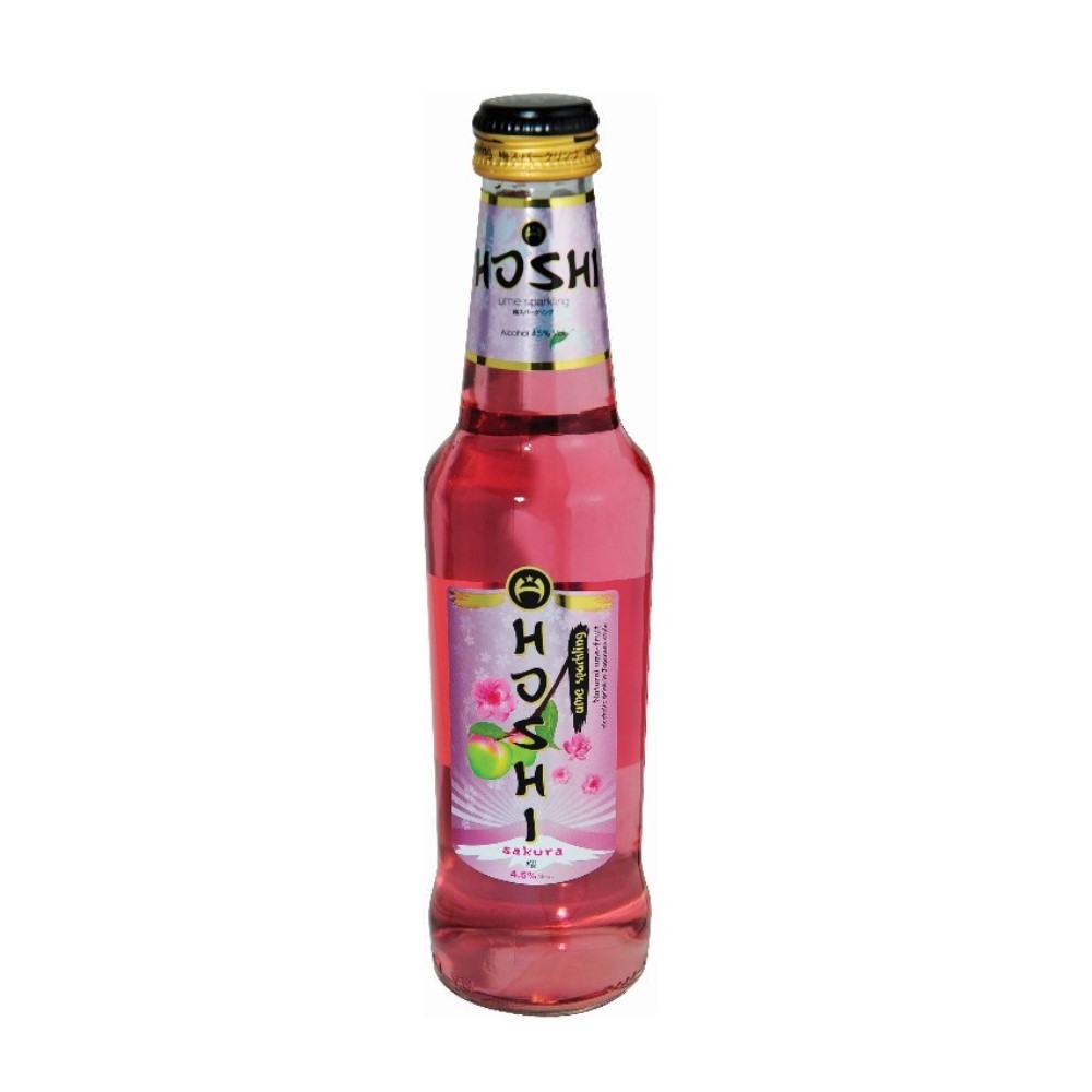  Nước Mơ Lên Men Hoshi Sakura 5% – Chai 275ml – Thùng 12 Chai