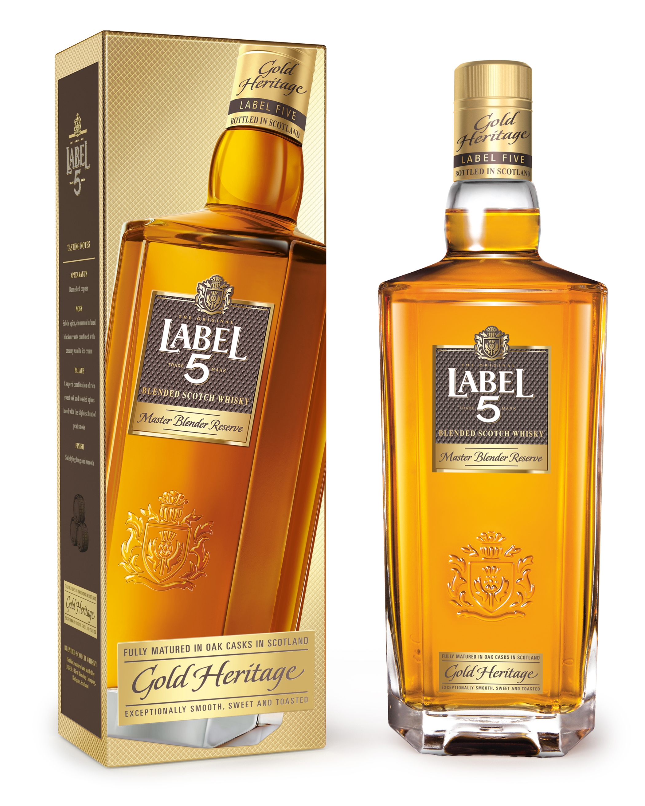 RƯỢU LABEL 5 GOLD HERITAGE - 750 ml / 40%