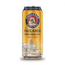 Bia Paulaner Munchner Hell 4.9% – Lon 500ml – Thùng 24 Lon
